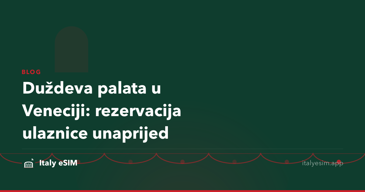 Duždeva palata u Veneciji: rezervacija ulaznice unaprijed