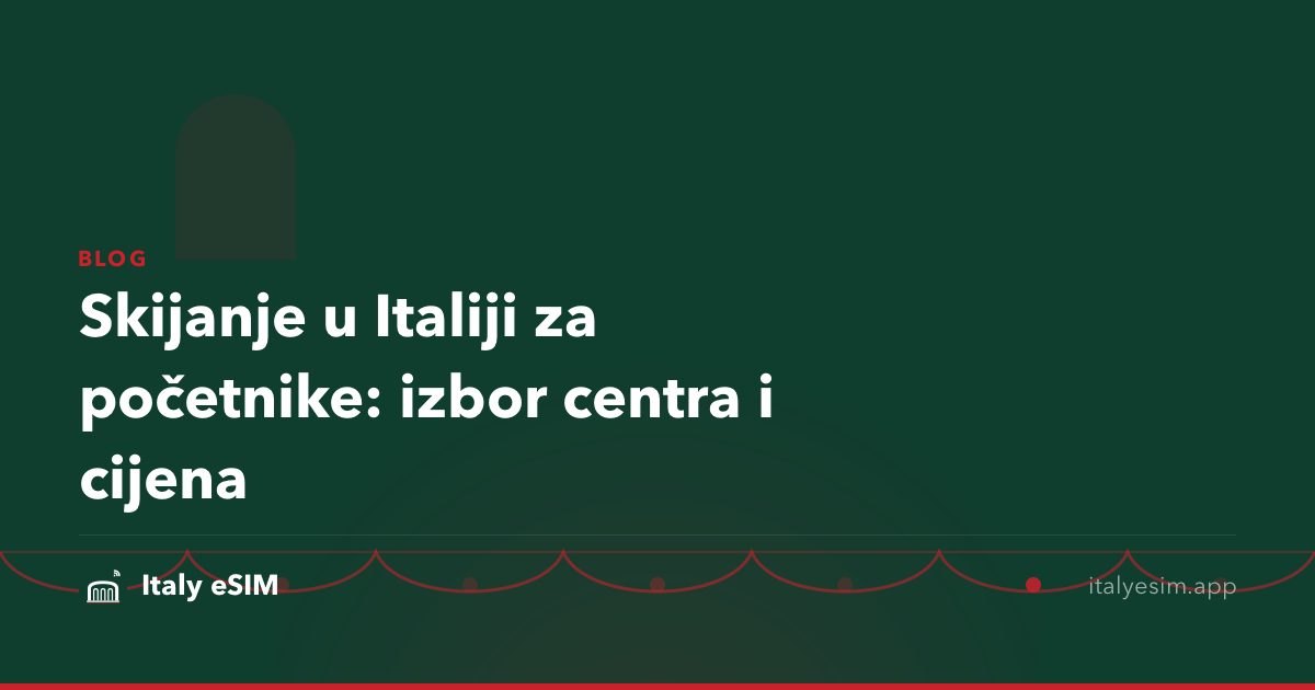 Skijanje u Italiji za početnike: izbor centra i cijena