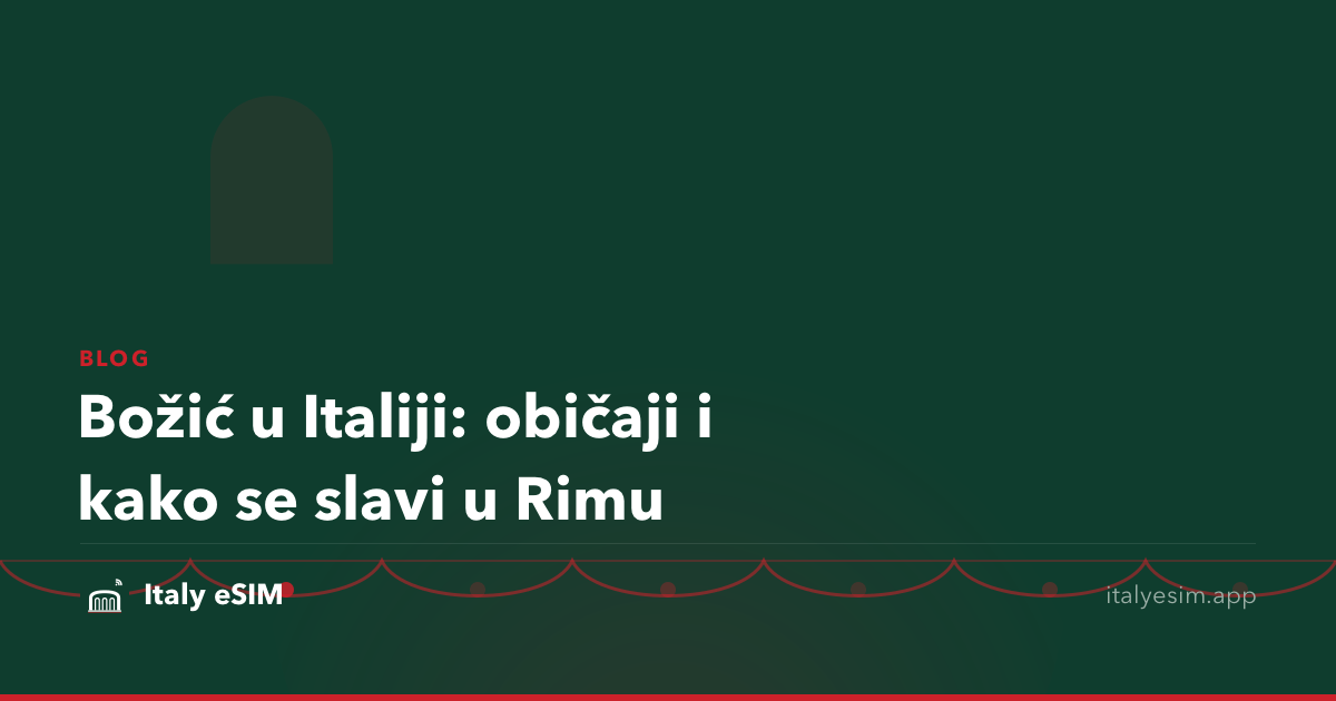 Božić u Italiji: običaji i kako se slavi u Rimu