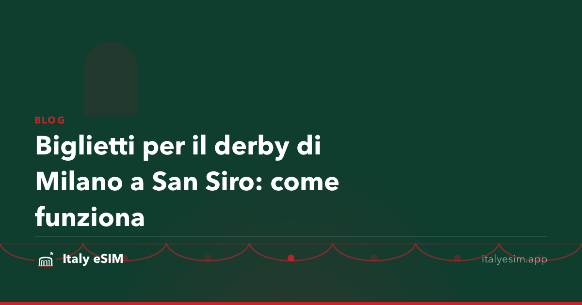 Biglietti per il derby di Milano a San Siro: come funziona