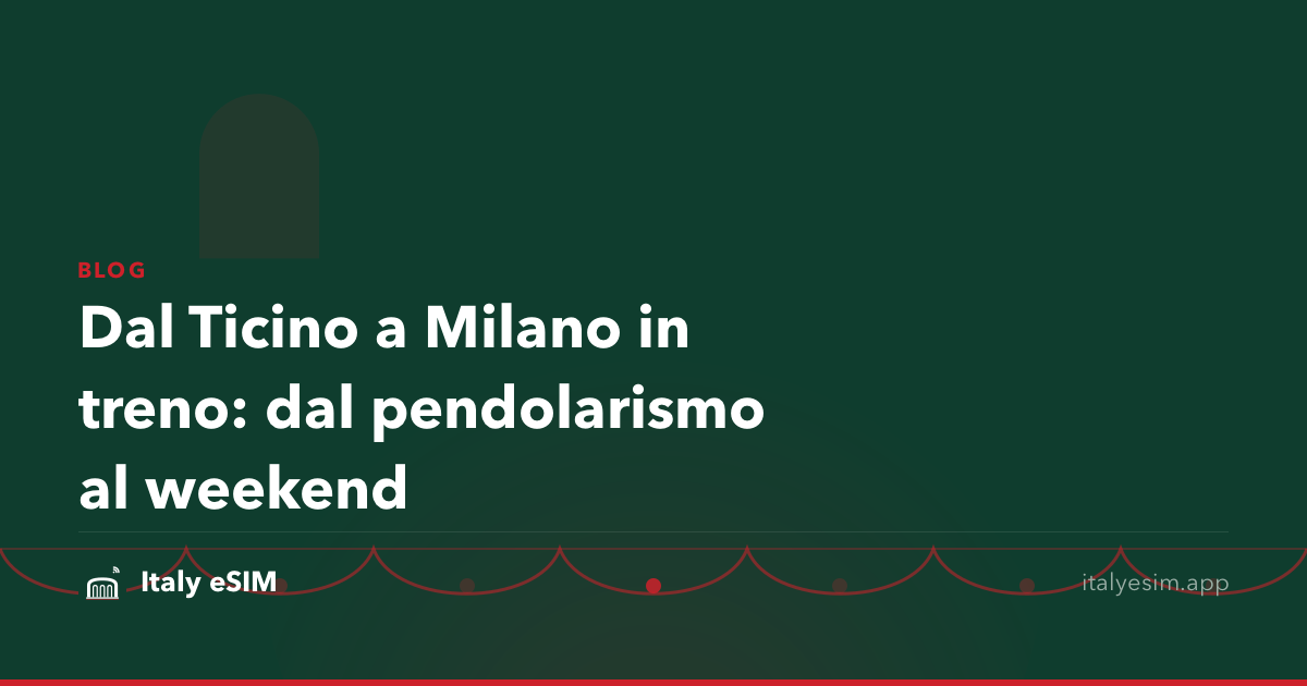 Dal Ticino a Milano in treno: dal pendolarismo al weekend