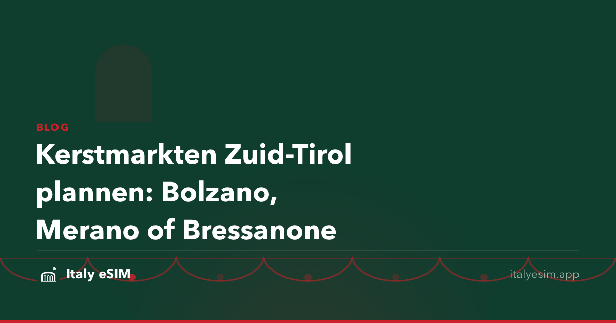 Kerstmarkten Zuid-Tirol plannen: Bolzano, Merano of Bressanone