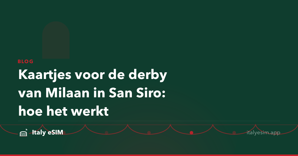 Kaartjes voor de derby van Milaan in San Siro: hoe het werkt