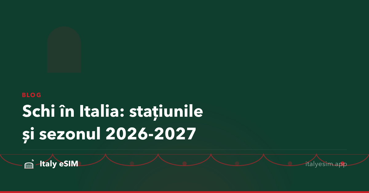 Schi în Italia: stațiunile și sezonul 2026-2027